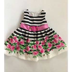 Jessica Ann Floral Infant Dress.   12M